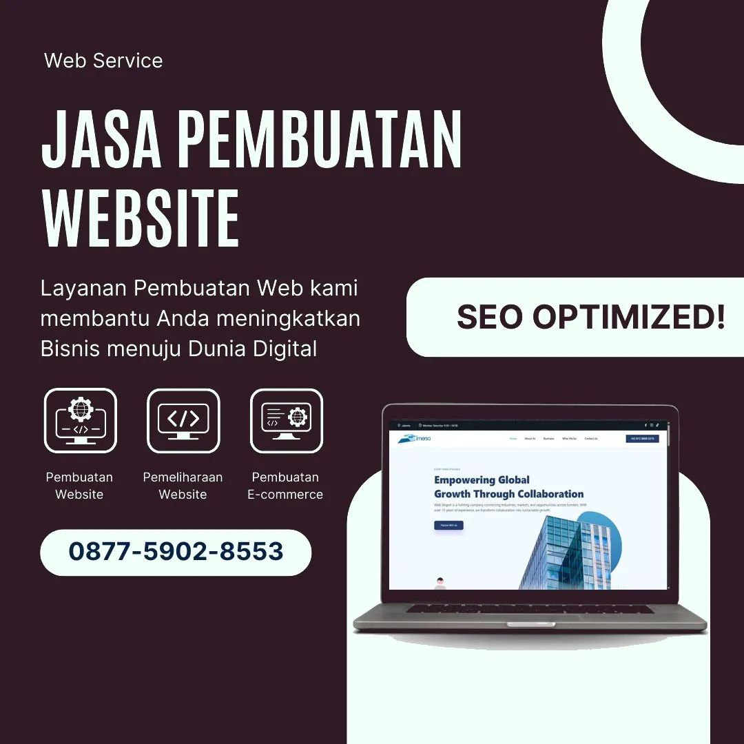 Jasa Pembuatan Web Tebing Tinggi Cepat, Kreatif, dan Harga Kompetitif
