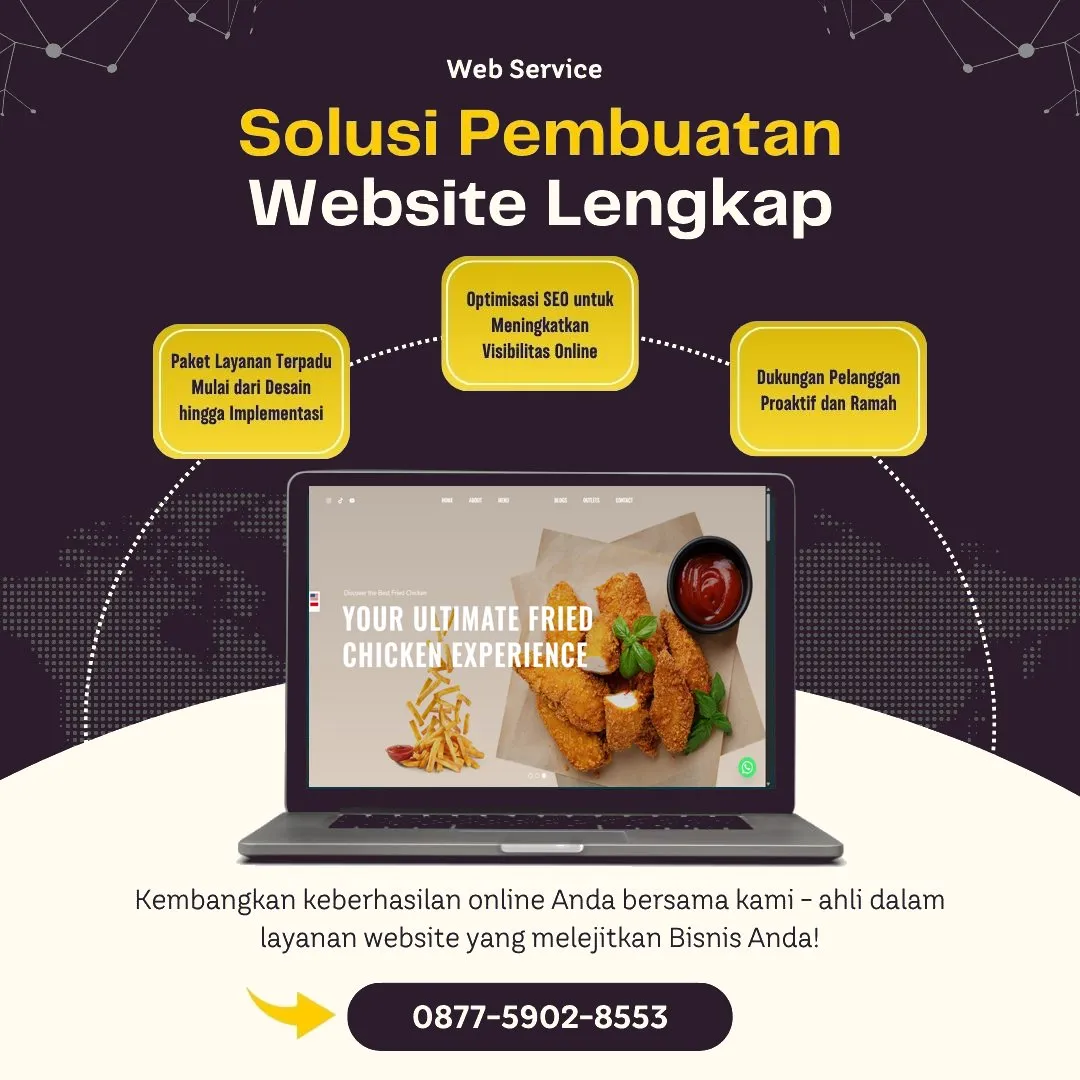 Jasa Pembuatan Web Lumajang Kreatif, Terpercaya, Kualitas Unggul Dijamin