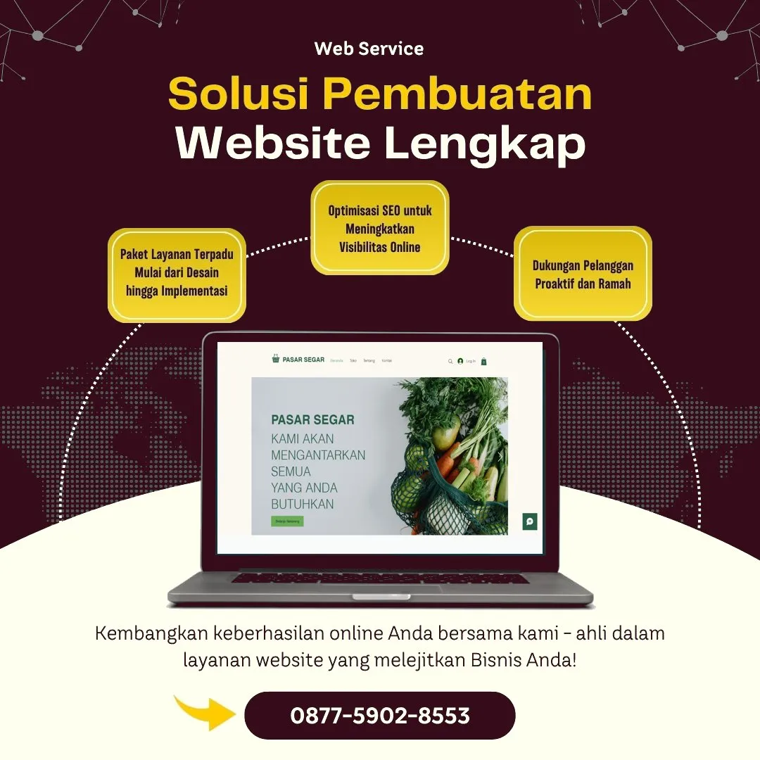 Jasa Pembuatan Web Randuagung Lumajang Terpercaya, Kreatif, Kualitas Dijamin