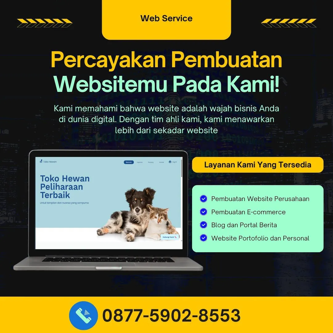 Jasa Pembuatan Web Yosowilangun Lumajang Cepat, Terjangkau, Kualitas Dijamin