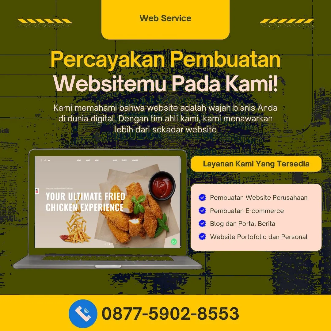 Jasa Pembuatan Web Dagangan Madiun Cepat, Kreatif, Harga Terjangkau