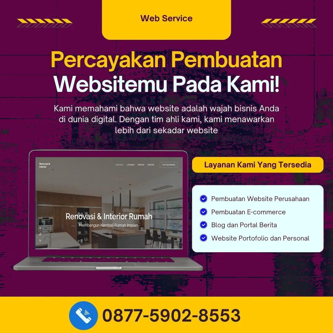 Jasa Pembuatan Web Kalibaru Banyuwangi Profesional dengan Harga Terjangkau