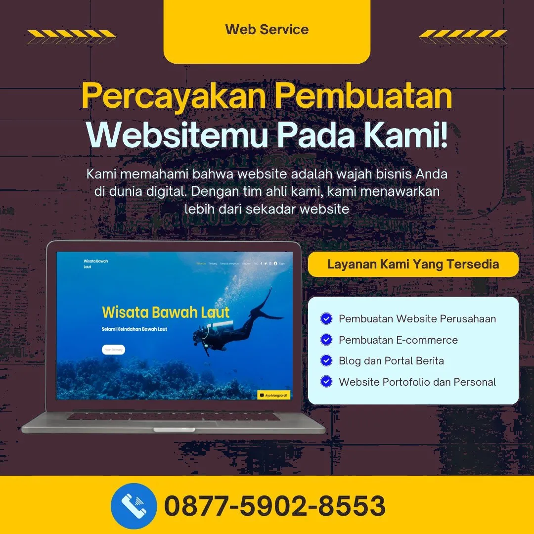 Jasa Pembuatan Web Sukomoro Magetan Profesional, Cepat, Harga Terjangkau