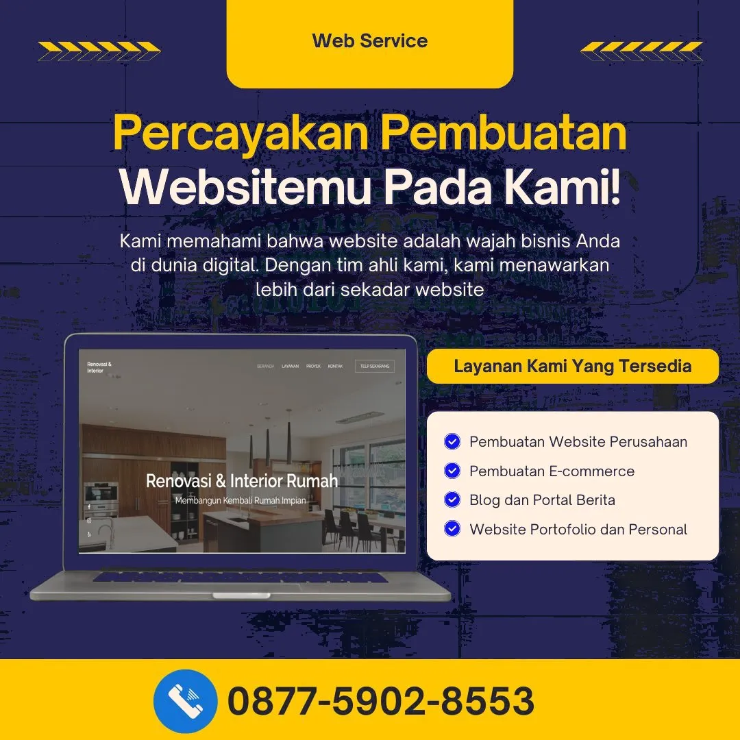 Jasa Pembuatan Web Lowokwaru Malang Cepat, Kreatif, Harga Terjangkau