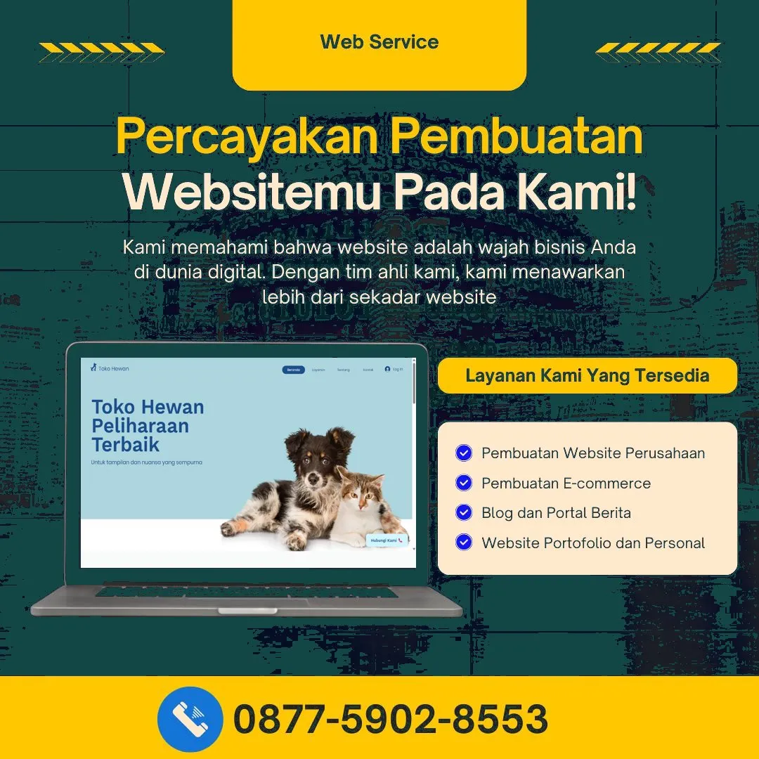 Jasa Pembuatan Web Jabung Malang Profesional, Cepat, Harga Terjangkau