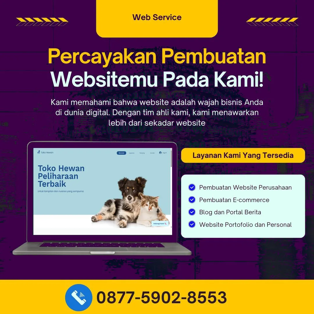 Jasa Pembuatan Web Kromengan Malang Cepat, Kreatif, Harga Terjangkau
