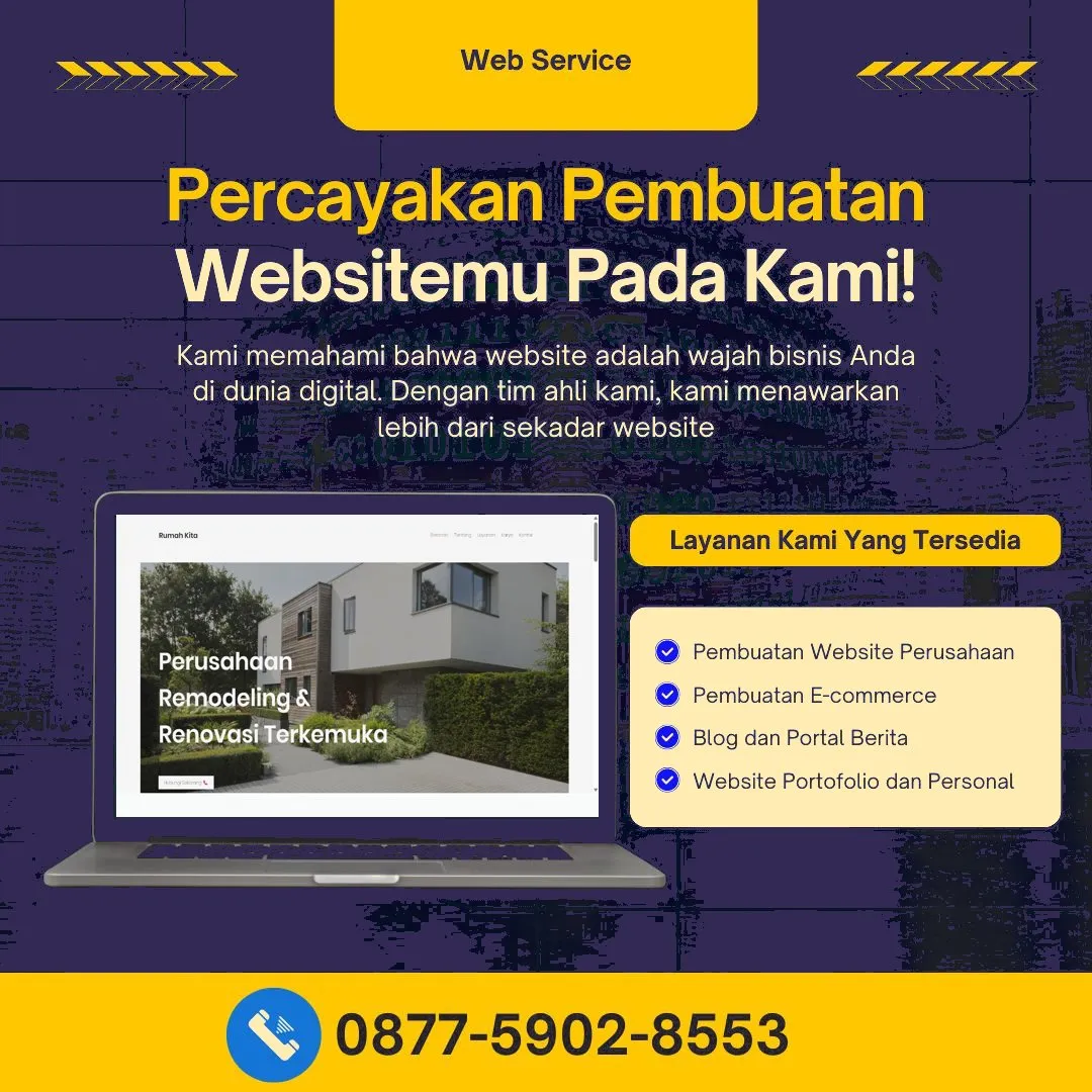 Jasa Pembuatan Web Magersari Mojokerto Murah dengan Desain Premium