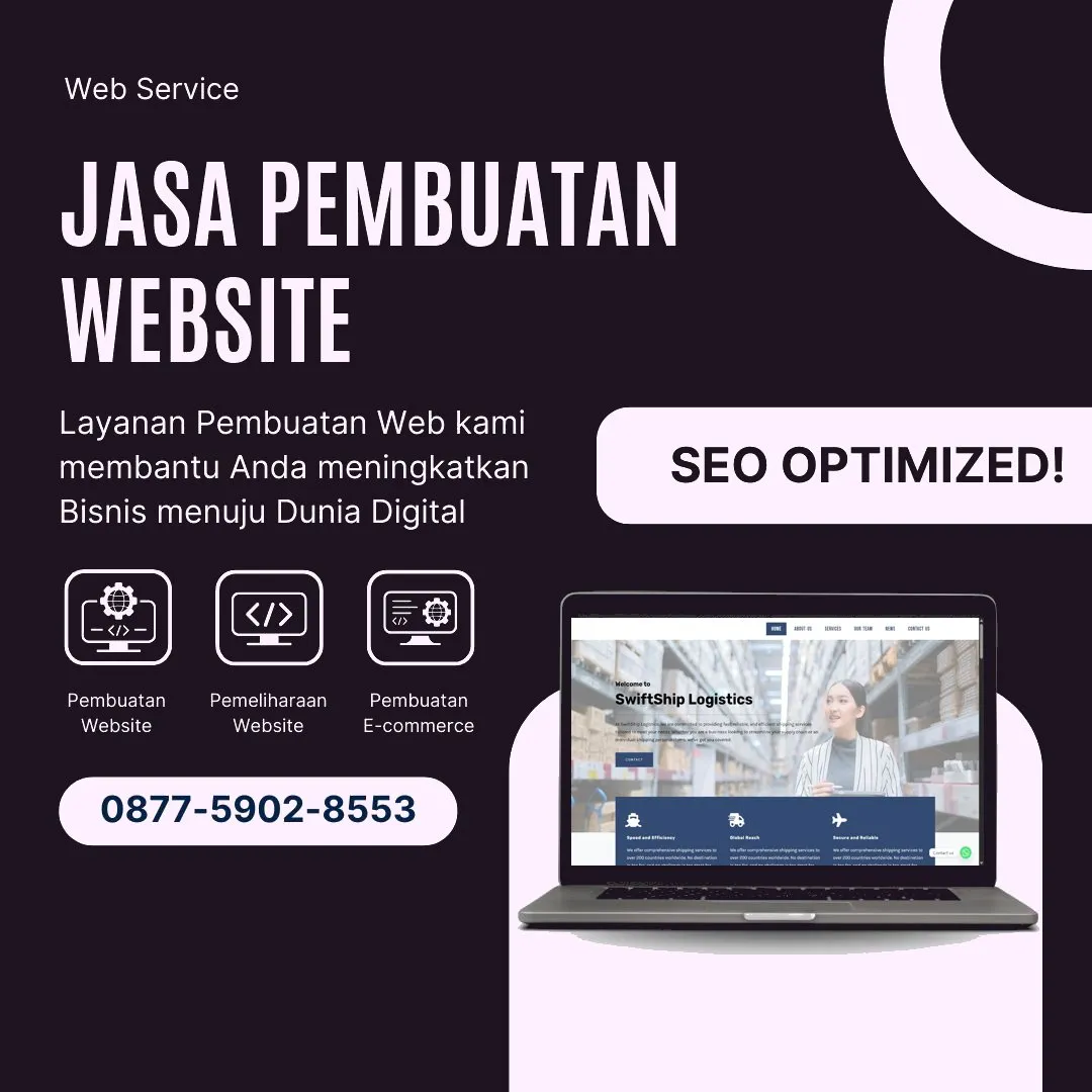 Jasa Pembuatan Web Dlanggu Mojokerto Modern dengan Desain Responsif