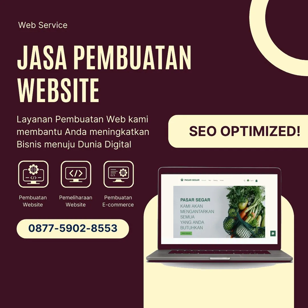 Jasa Pembuatan Web Jatikalen Nganjuk Terpercaya dengan Desain Modern