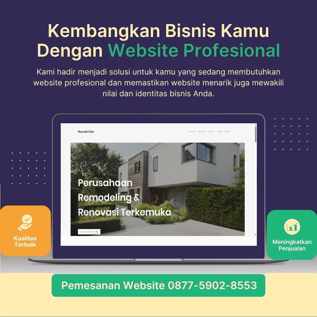 Jasa Pembuatan Web Sine Ngawi Profesional dengan Harga Terjangkau