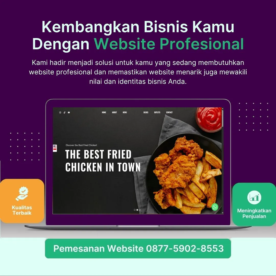 Jasa Pembuatan Web Palenga'an Pamekasan Terjangkau dengan Desain Modern Berkualitas