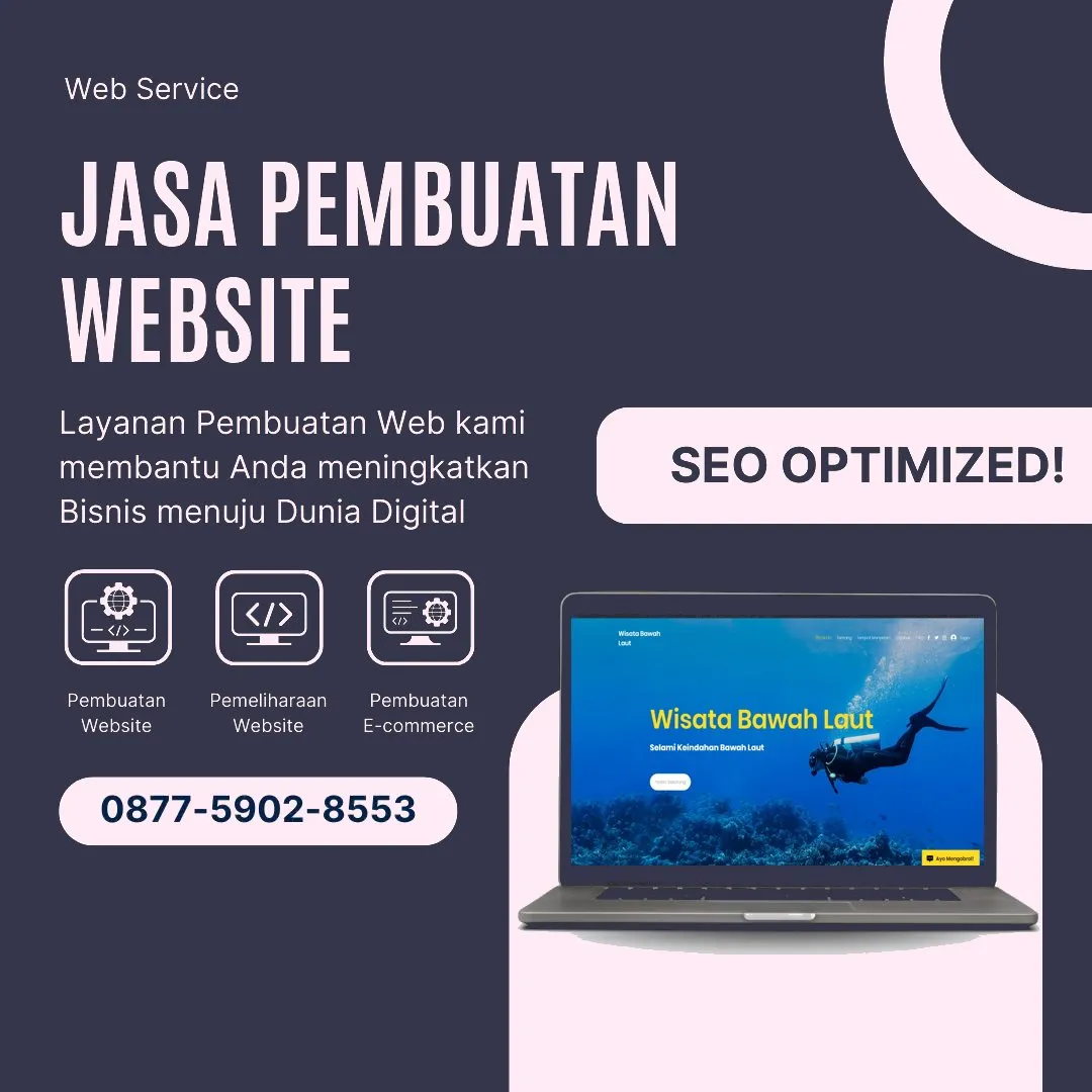 Jasa Pembuatan Web Bugul Kidul Pasuruan Murah dengan Desain Modern