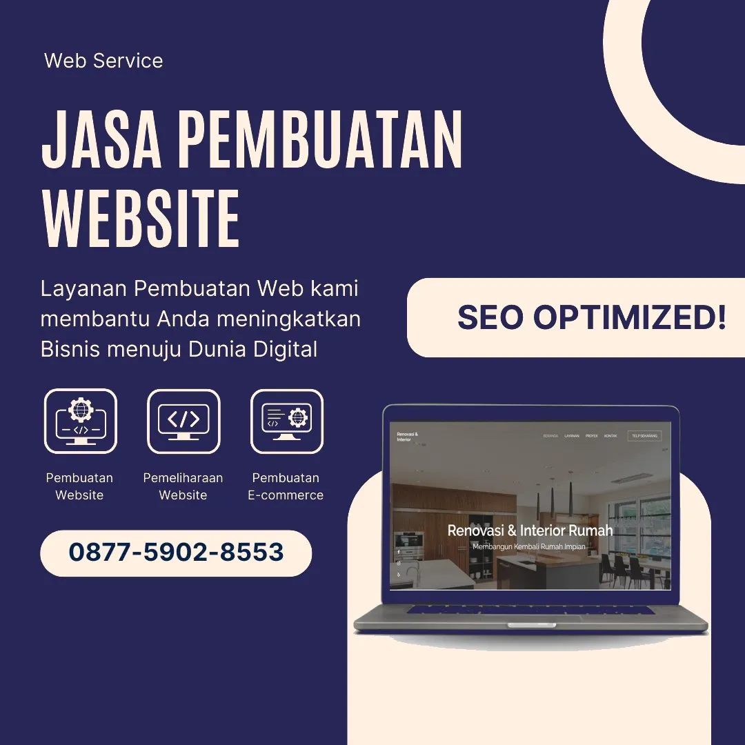 Jasa Pembuatan Web Beji Pasuruan Berkualitas dengan Desain Modern