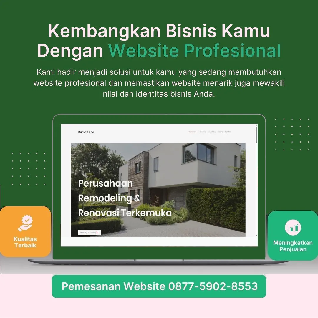 Jasa Pembuatan Web Babadan Ponorogo Profesional dengan Harga Terjangkau