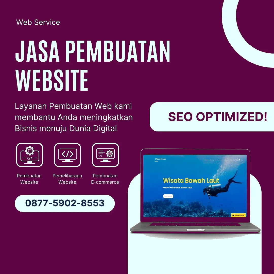 Jasa Pembuatan Web Kauman Ponorogo Murah dengan Desain Modern