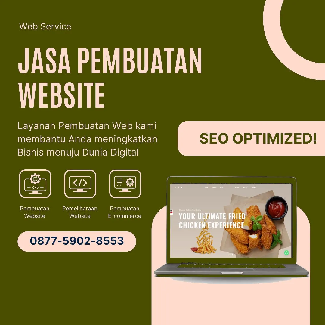 Jasa Pembuatan Web Pudak Ponorogo Murah dengan Kualitas Premium