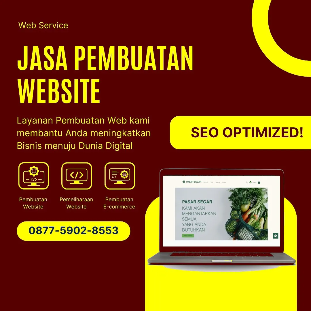 Jasa Pembuatan Web Banyu Anyar Probolinggo Modern dengan Desain Responsif