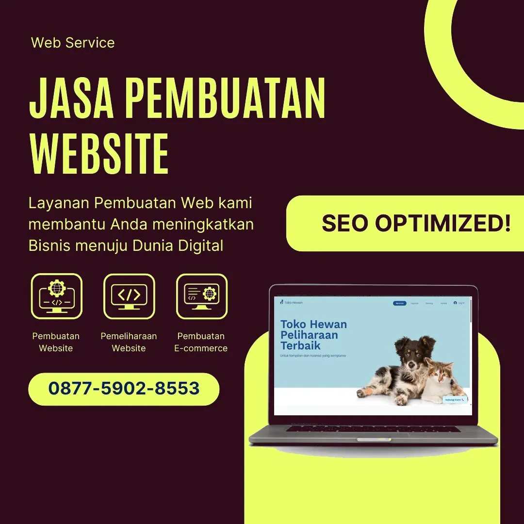 Jasa Pembuatan Web Pakuniran Probolinggo Terpercaya dengan Desain Modern