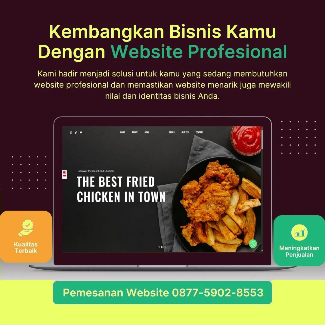 Jasa Pembuatan Web Sumberasih Probolinggo Profesional dan Bergaransi Kepuasan