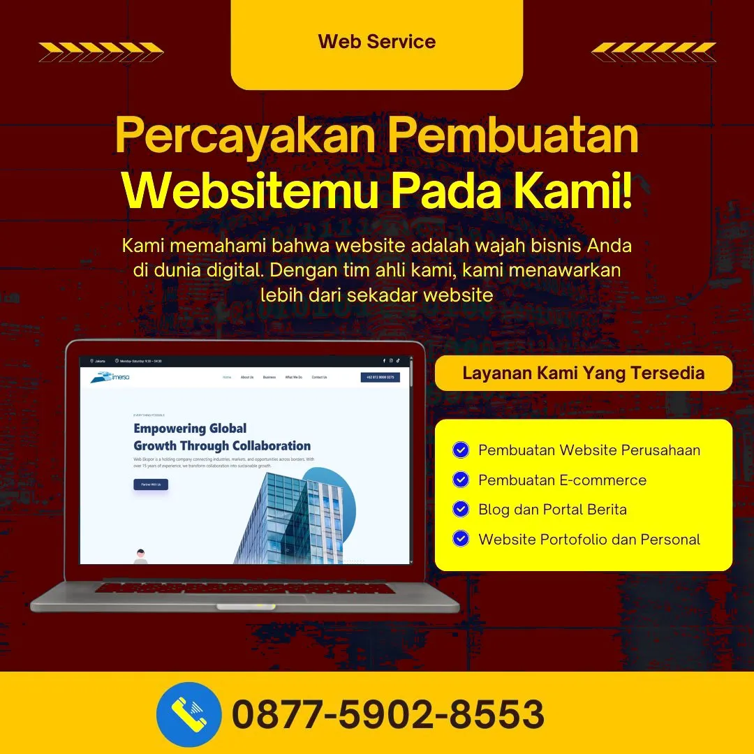 Jasa Pembuatan Web Karang Penang Sampang Terpercaya dan Bergaransi Hasil