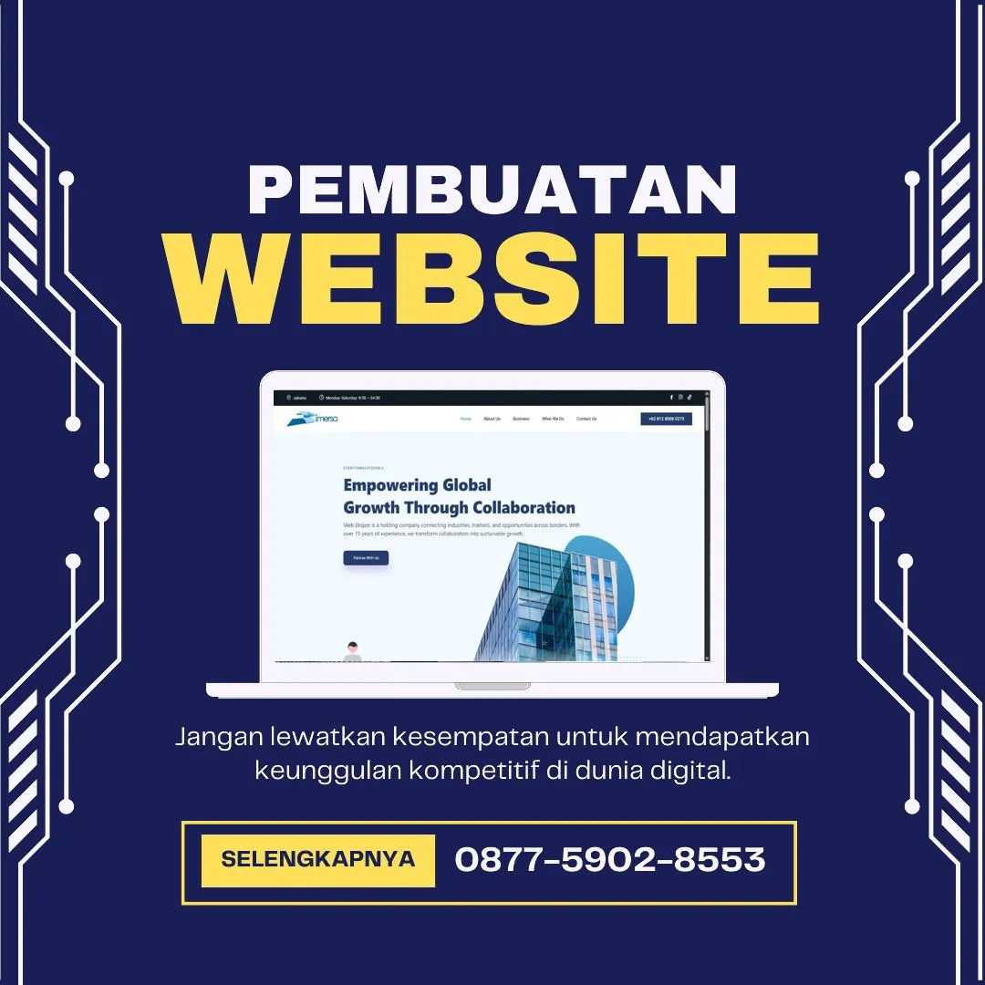Jasa Pembuatan Web Taman Sidoarjo Profesional dengan Desain Modern