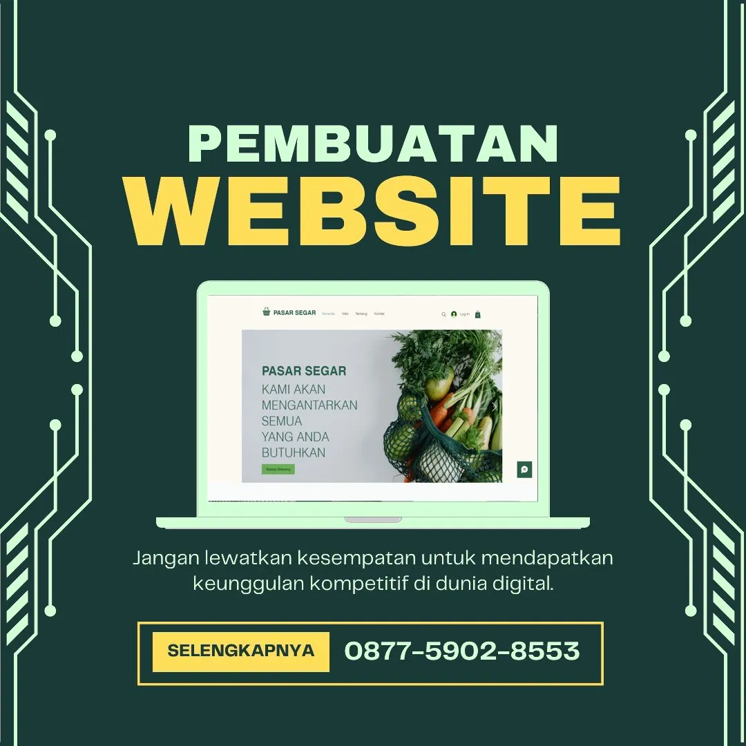 Jasa Pembuatan Web Besuki Situbondo Profesional dan Bergaransi Kepuasan