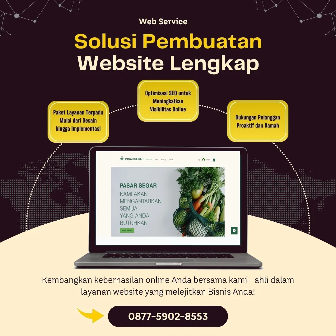 Jasa Pembuatan Web Gayam Sumenep Profesional dengan Hasil Maksimal
