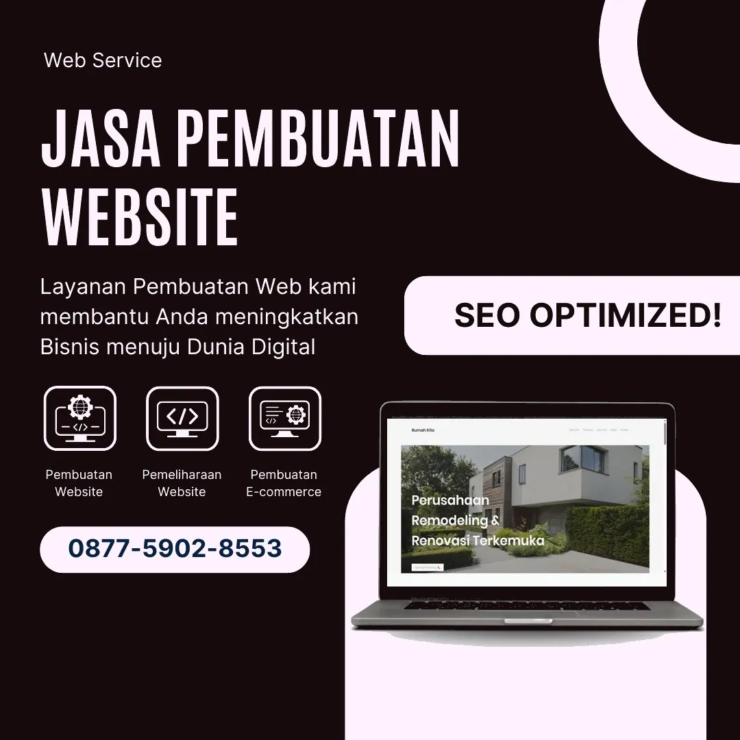 Jasa Pembuatan Web Masalembu Sumenep Cepat, Desain Responsif