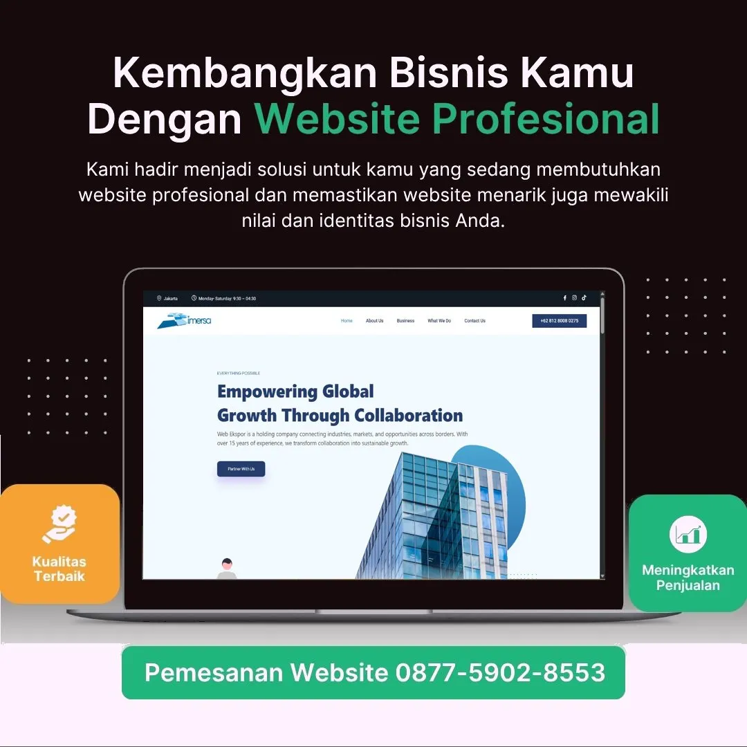Jasa Pembuatan Web Pragaan Sumenep Cepat, Harga Terjangkau
