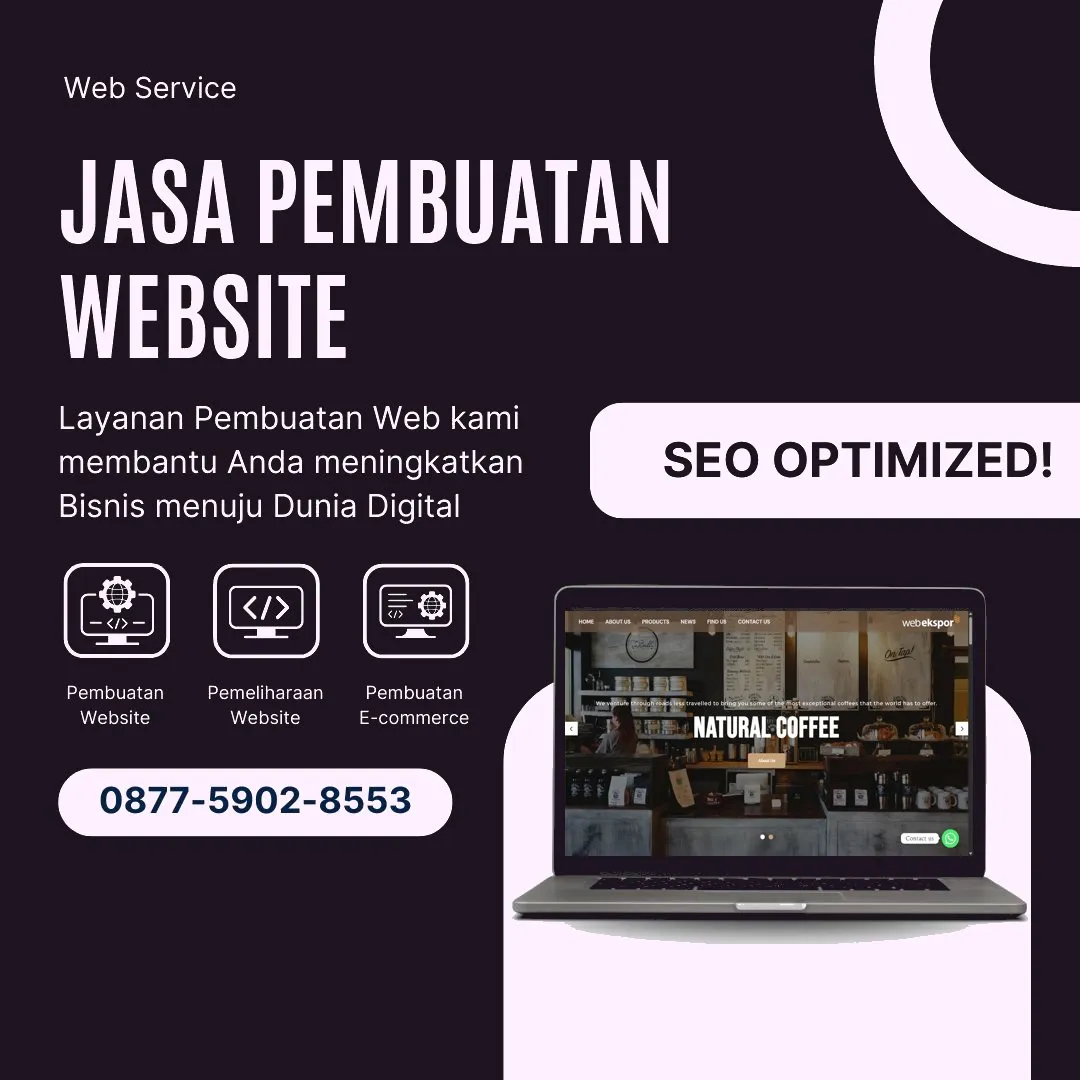 Jasa Pembuatan Web Pakal Surabaya Modern, Andal, Hasil Maksimal