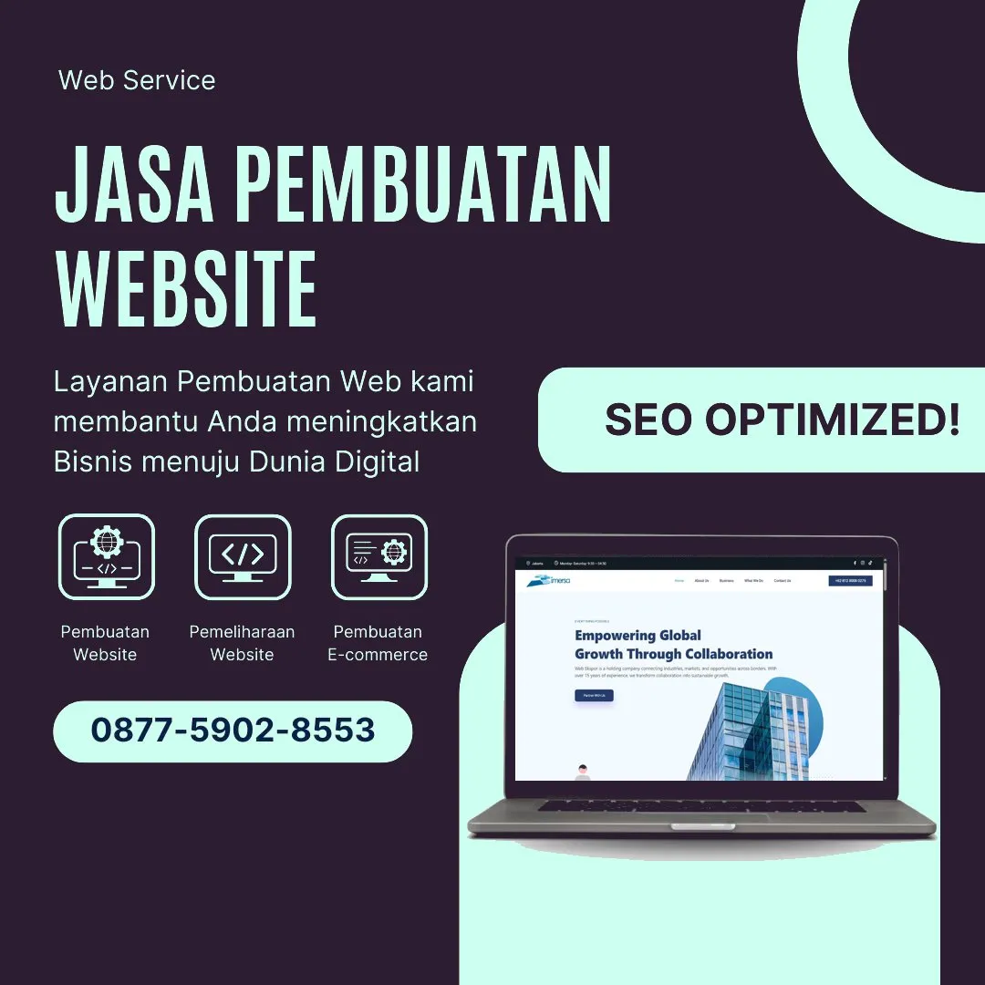 Jasa Pembuatan Web Simokerto Surabaya Kreatif, Efisien, Hasil Maksimal
