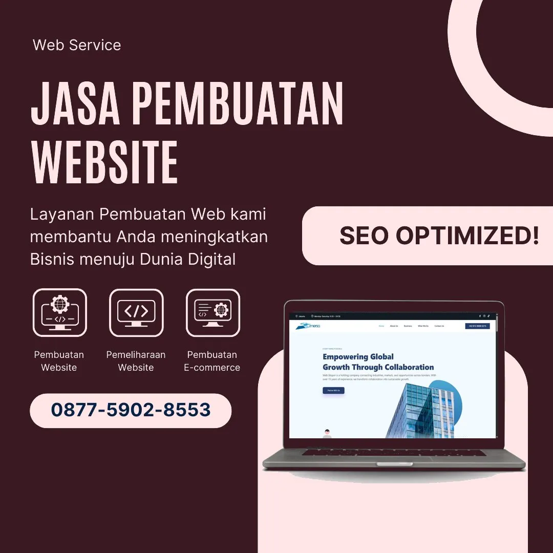 Jasa Pembuatan Web Tegalsari Surabaya Andal, Efisien, Harga Bersahabat