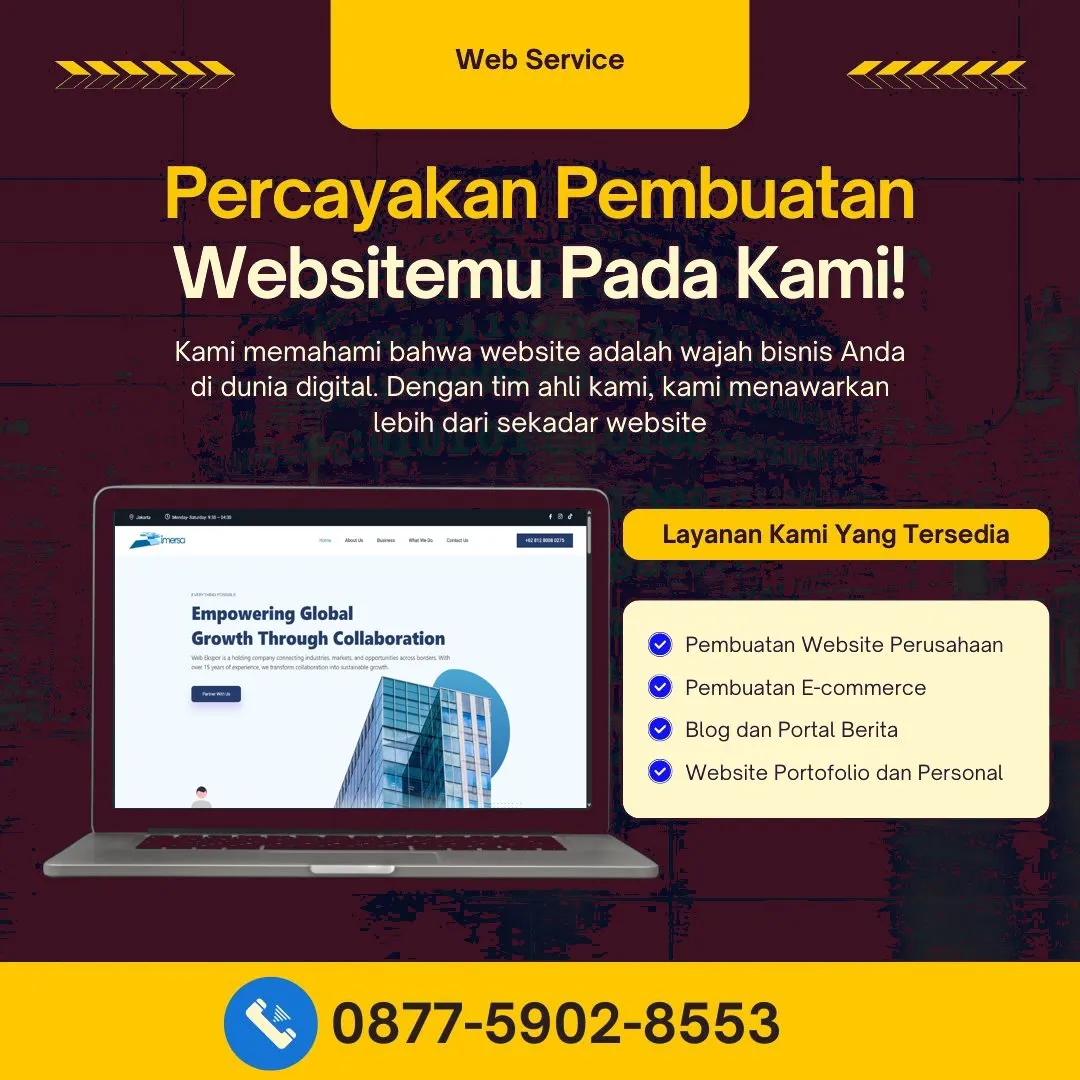 Jasa Pembuatan Web Trenggalek Profesional, Efisien, Harga Terjangkau