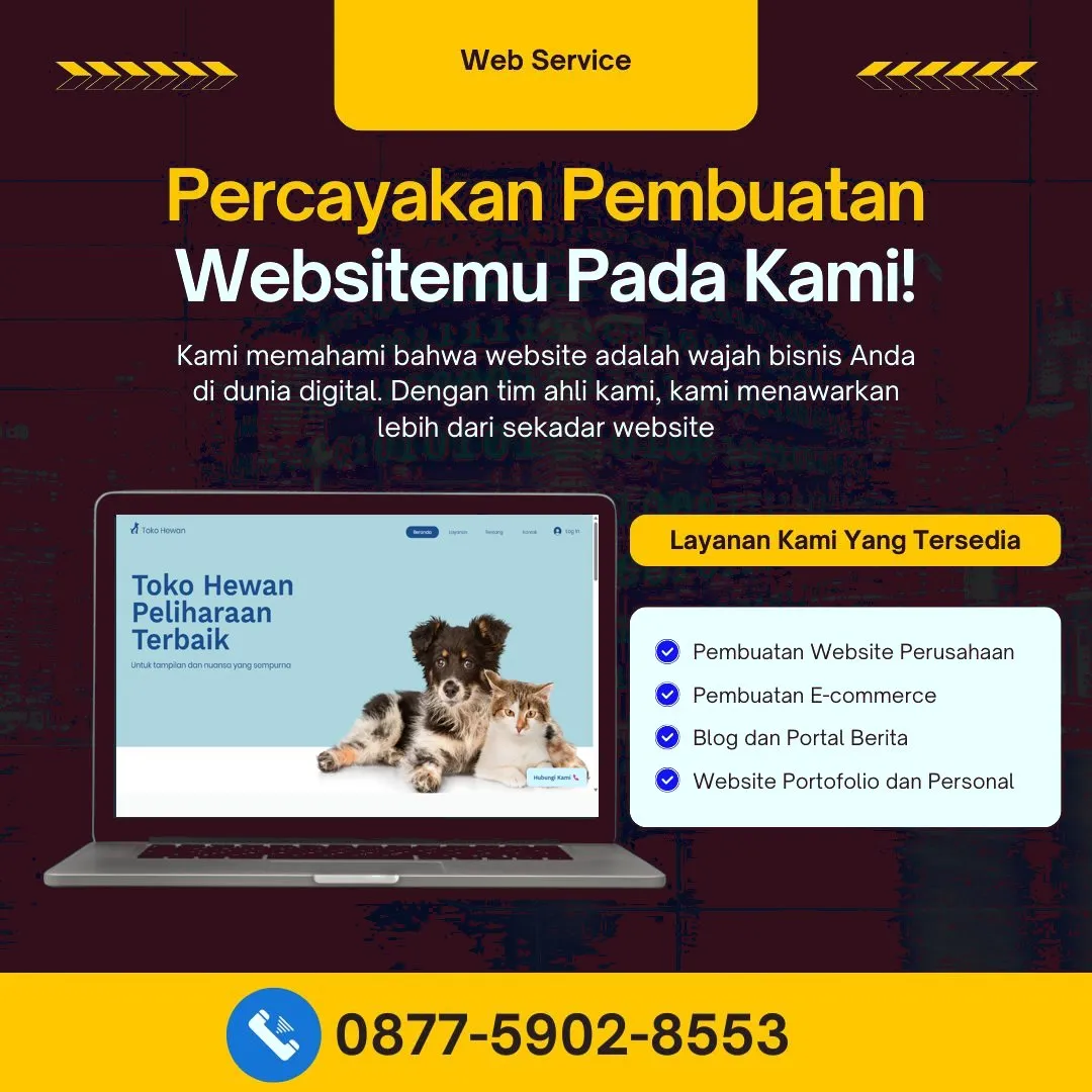 Jasa Pembuatan Web Grabagan Tuban Cepat, Andal, Desain Memikat