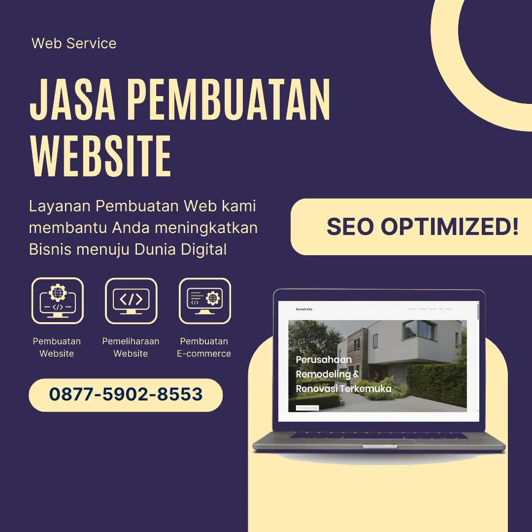 Jasa Pembuatan Web Besuki Tulungagung Andal, Modern, Hasil Optimal