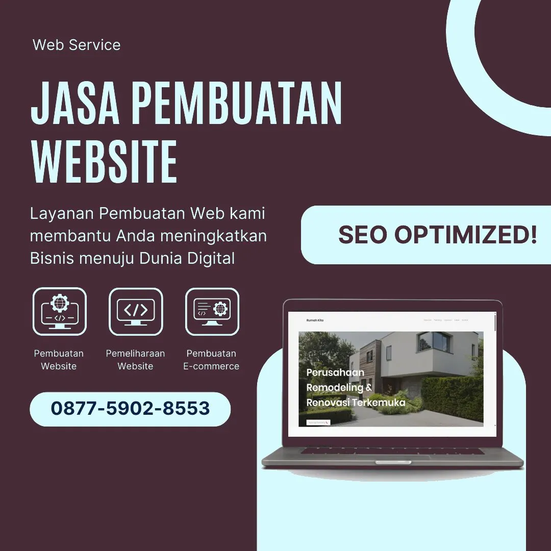Jasa Pembuatan Web Sumpiuh Banyumas Modern, Efisien, Harga Bersahabat