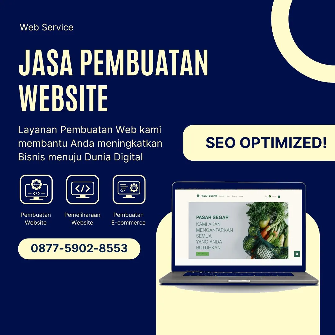 Jasa Pembuatan Web Purwokerto Utara Banyumas Kreatif, Cepat, Harga Bersahabat