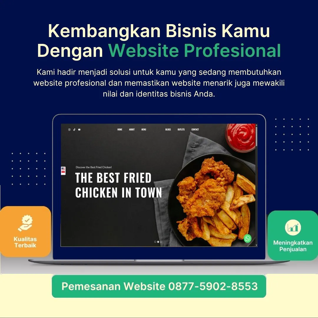 Jasa Pembuatan Web Purwokerto Barat Banyumas Cepat, Modern, Harga Terjangkau