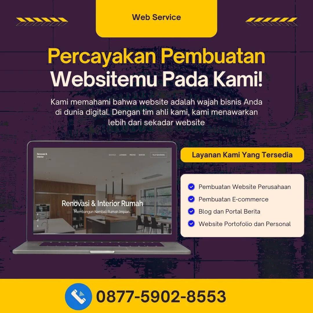 Jasa Pembuatan Web Patikraja Banyumas Efisien, Berkualitas, Harga Kompetitif