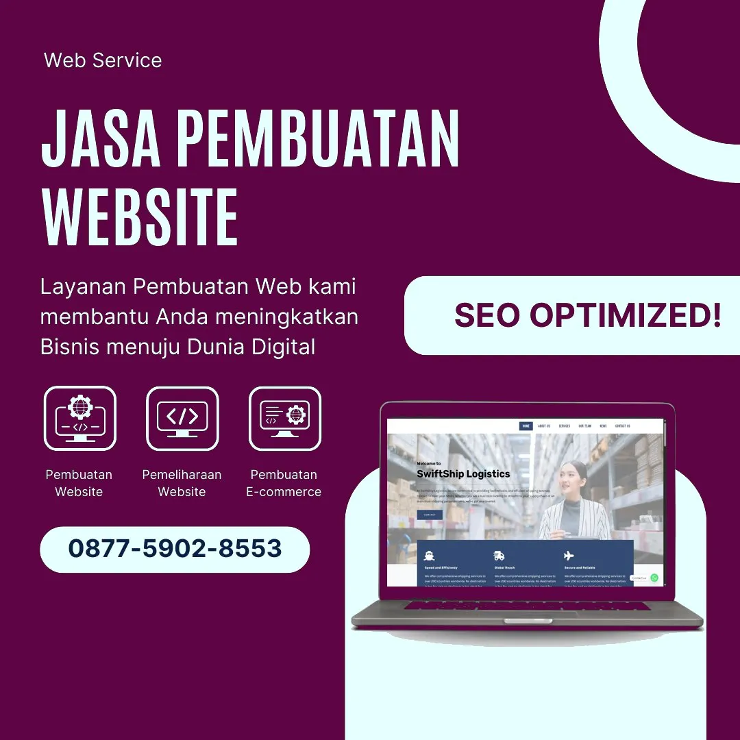 Jasa Pembuatan Web Wonotunggal Batang Profesional, Modern, Biaya Kompetitif
