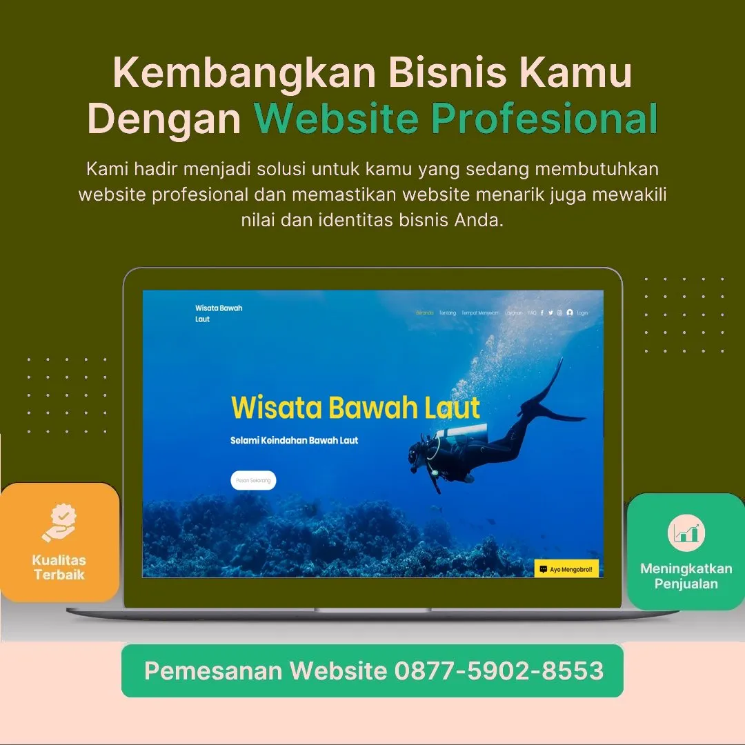 Jasa Pembuatan Web Kandeman Batang Cepat, Kreatif, Harga Terjangkau