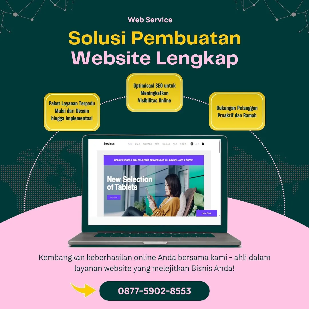 Jasa Pembuatan Web Sambong Blora Profesional, Kreatif, Harga Kompetitif