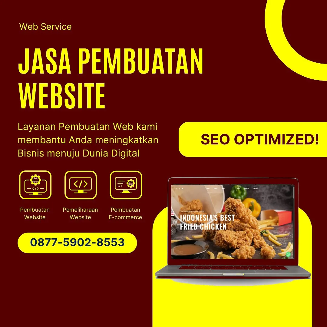Jasa Pembuatan Web Kunduran Blora Modern, Terpercaya, Kualitas Terjamin