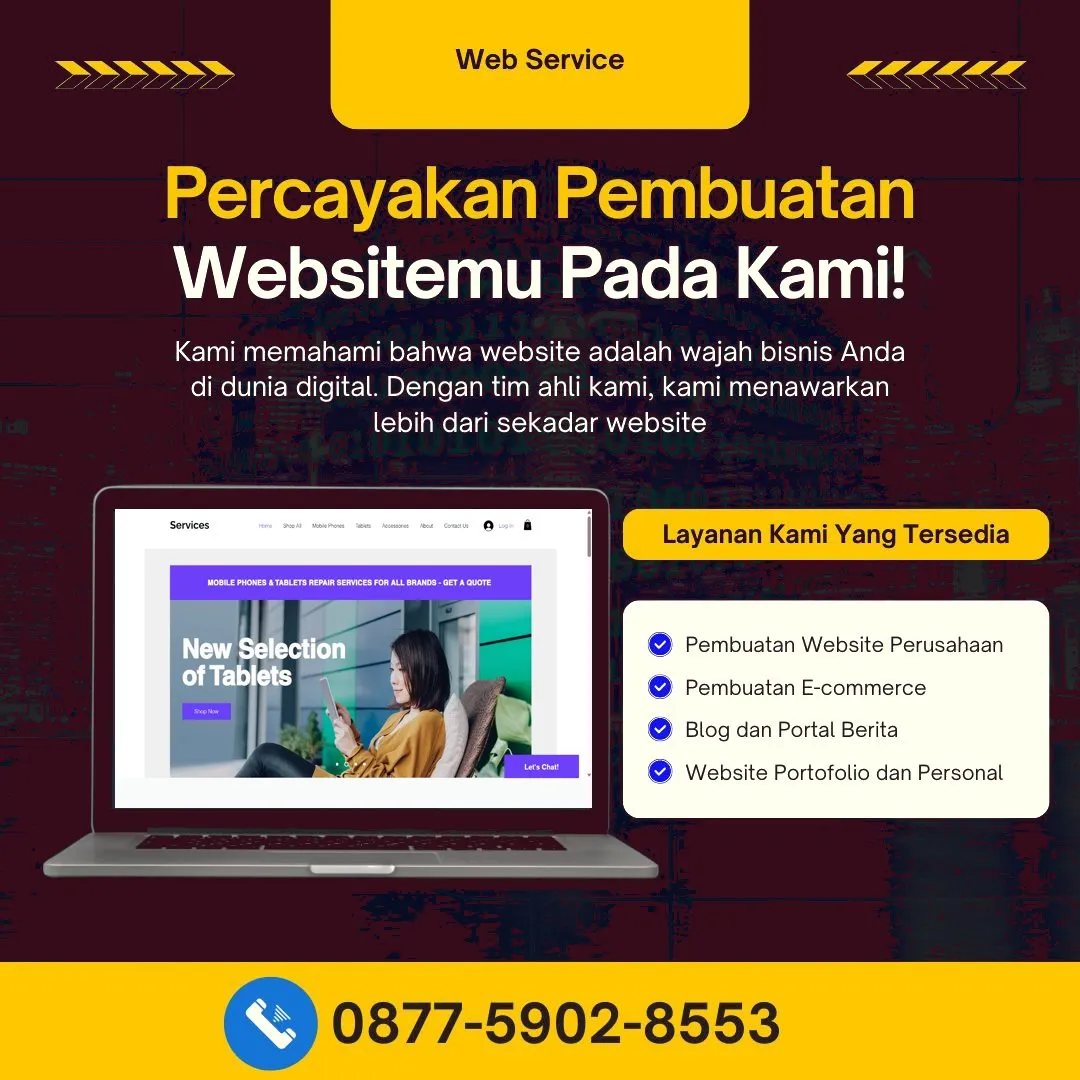 Jasa Pembuatan Web Kradenan Blora Efisien, Profesional, Hasil Optimal