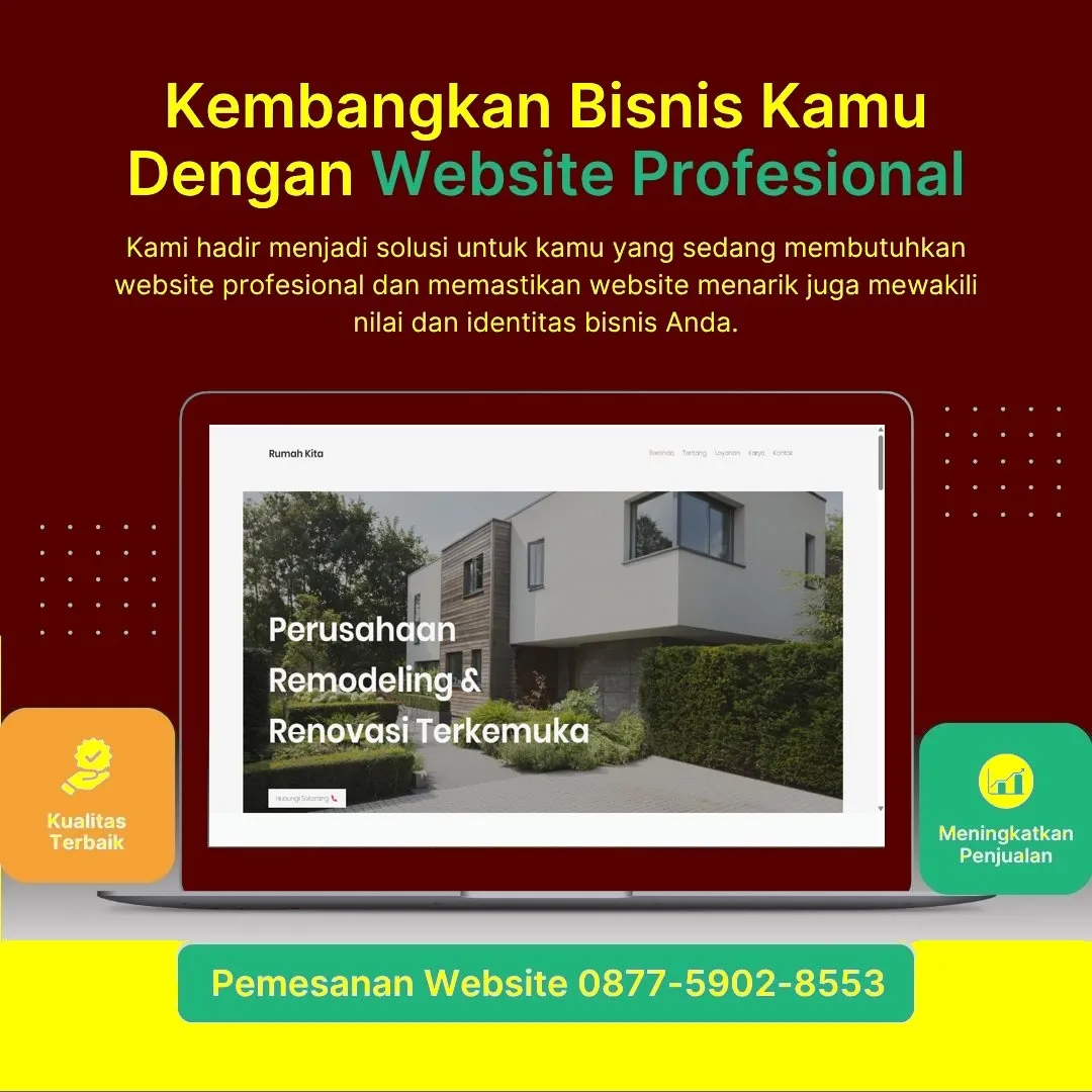 Jasa Pembuatan Web Jiken Blora Cepat, Andal, Harga Terjangkau