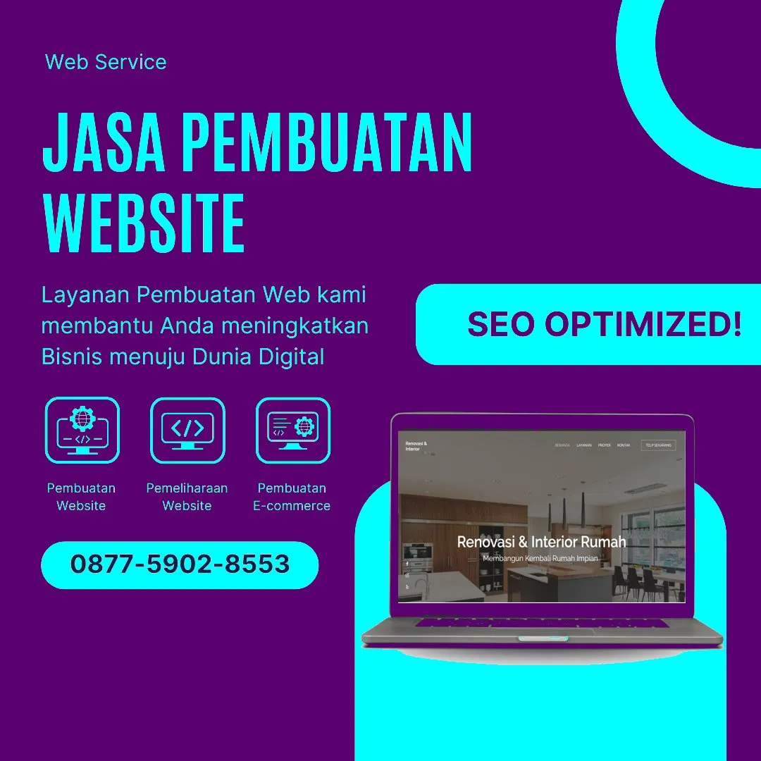 Jasa Pembuatan Web Jati Blora Modern, Efisien, Harga Kompetitif