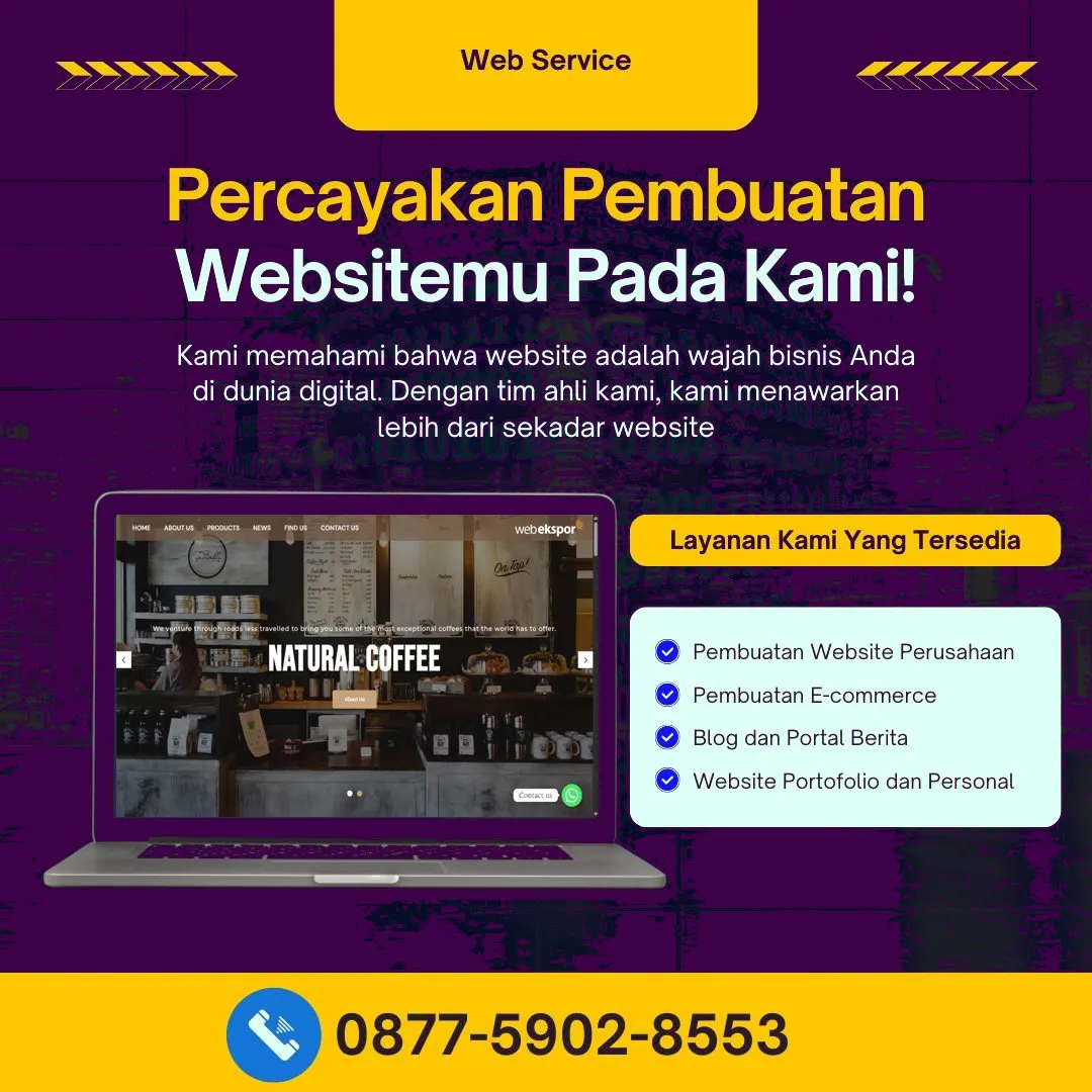 Jasa Pembuatan Web Bojonegoro Profesional dengan Desain Modern dan Harga Terjangkau