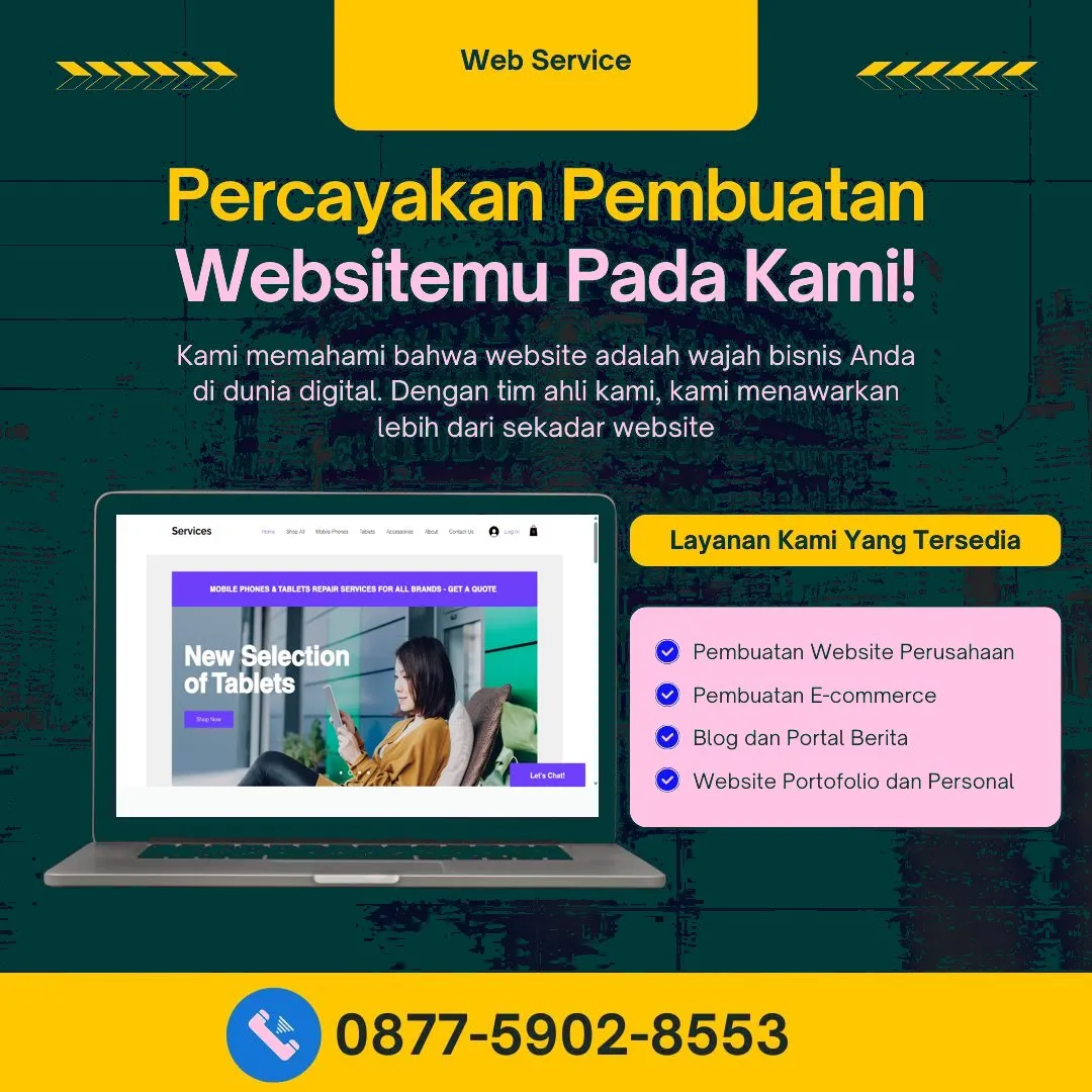 Jasa Pembuatan Web Tonjong Brebes Efisien, Terpercaya, Hasil Maksimal Dijamin