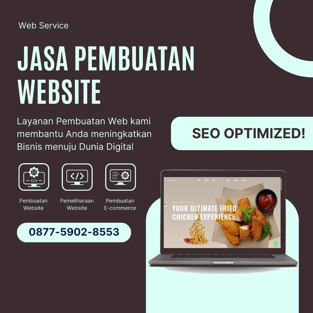 Jasa Pembuatan Web Kesugihan Cilacap Modern, Efisien, Biaya Bersahabat