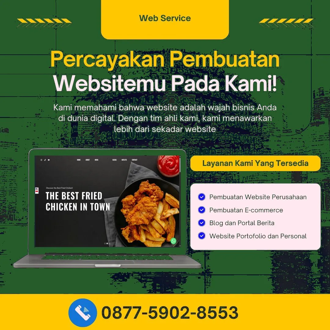 Jasa Pembuatan Web Kedungreja Cilacap Cepat, Profesional, Hasil Maksimal